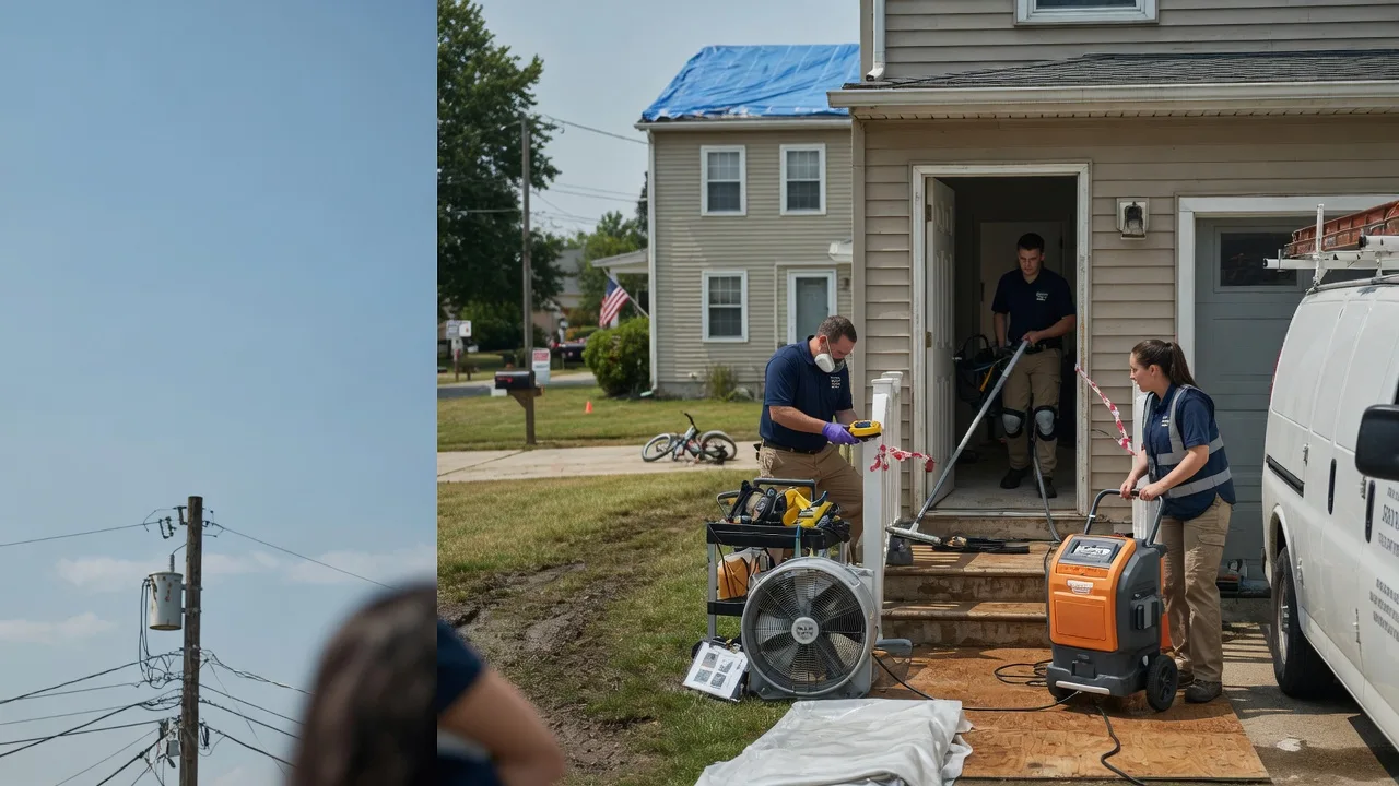 Water Damage Repair in Pimento, IN near me